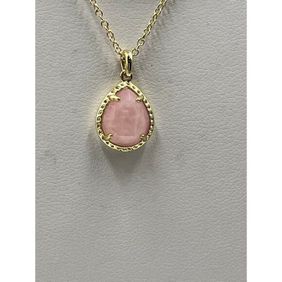 Kendra Scott Women's Sami Double Strand Gold Plated Rose Quartz Necklace - Picture 3 of 11